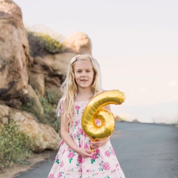 5/6 Sweethoney Dress Floral Rose - Picture 7 of 7